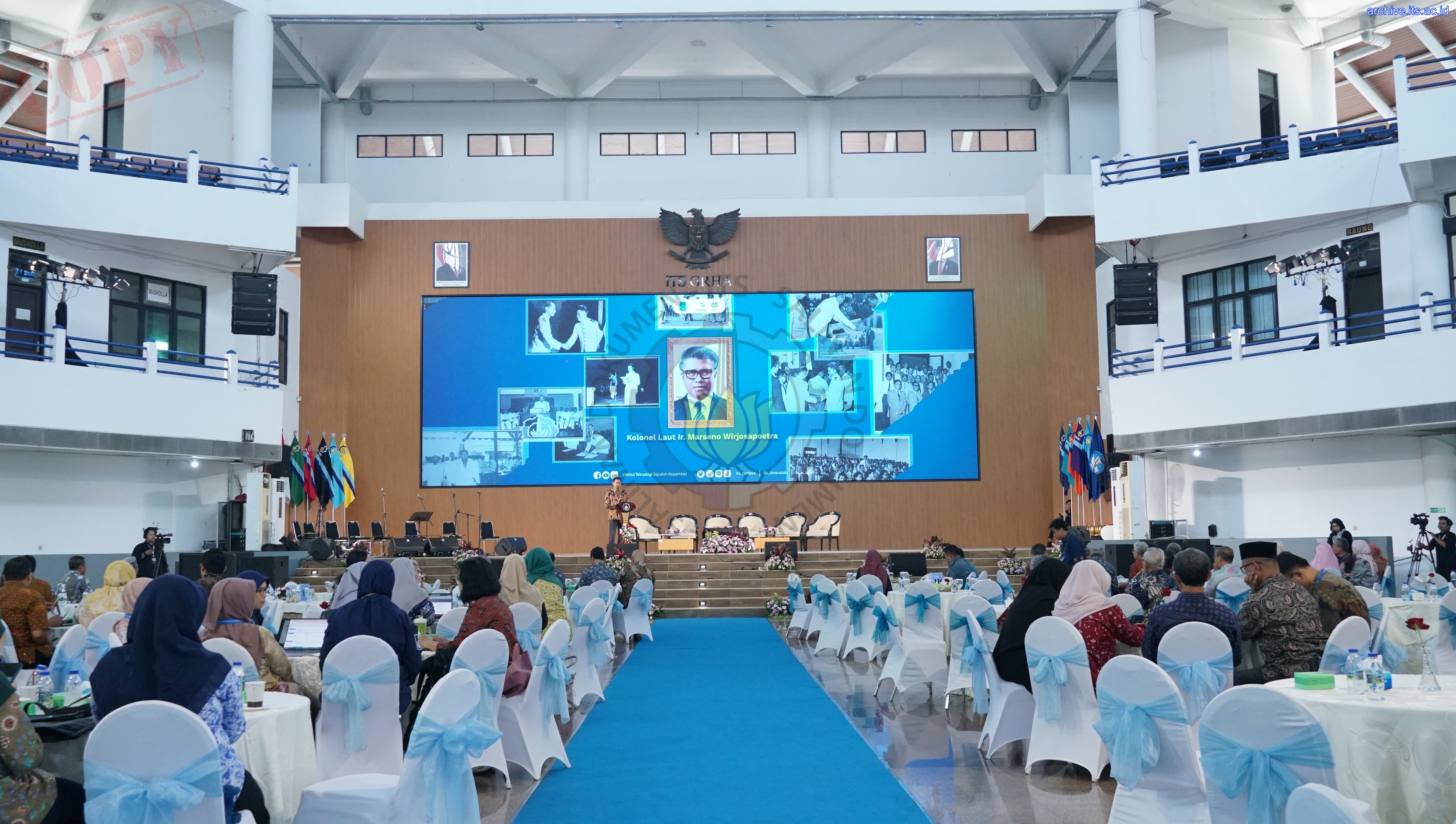 Napak Tilas Rektor ke-2 ITS Kol. TNI (Purn.) Ir Marseno Wirjosapoetra, 28 Oktober 2025