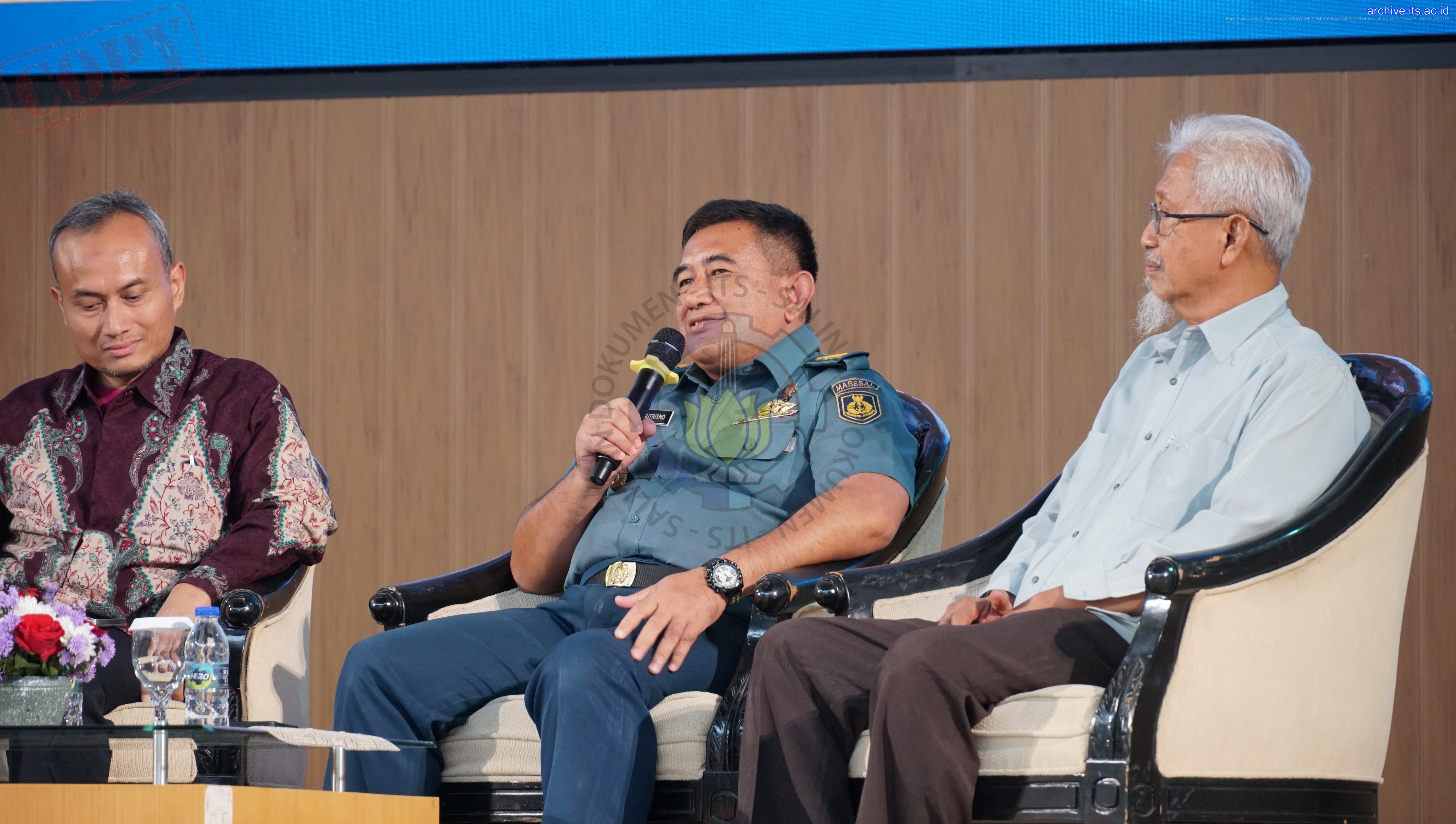 Napak Tilas Rektor ke-2 ITS Kol. TNI (Purn.) Ir Marseno Wirjosapoetra, 28 Oktober 2025