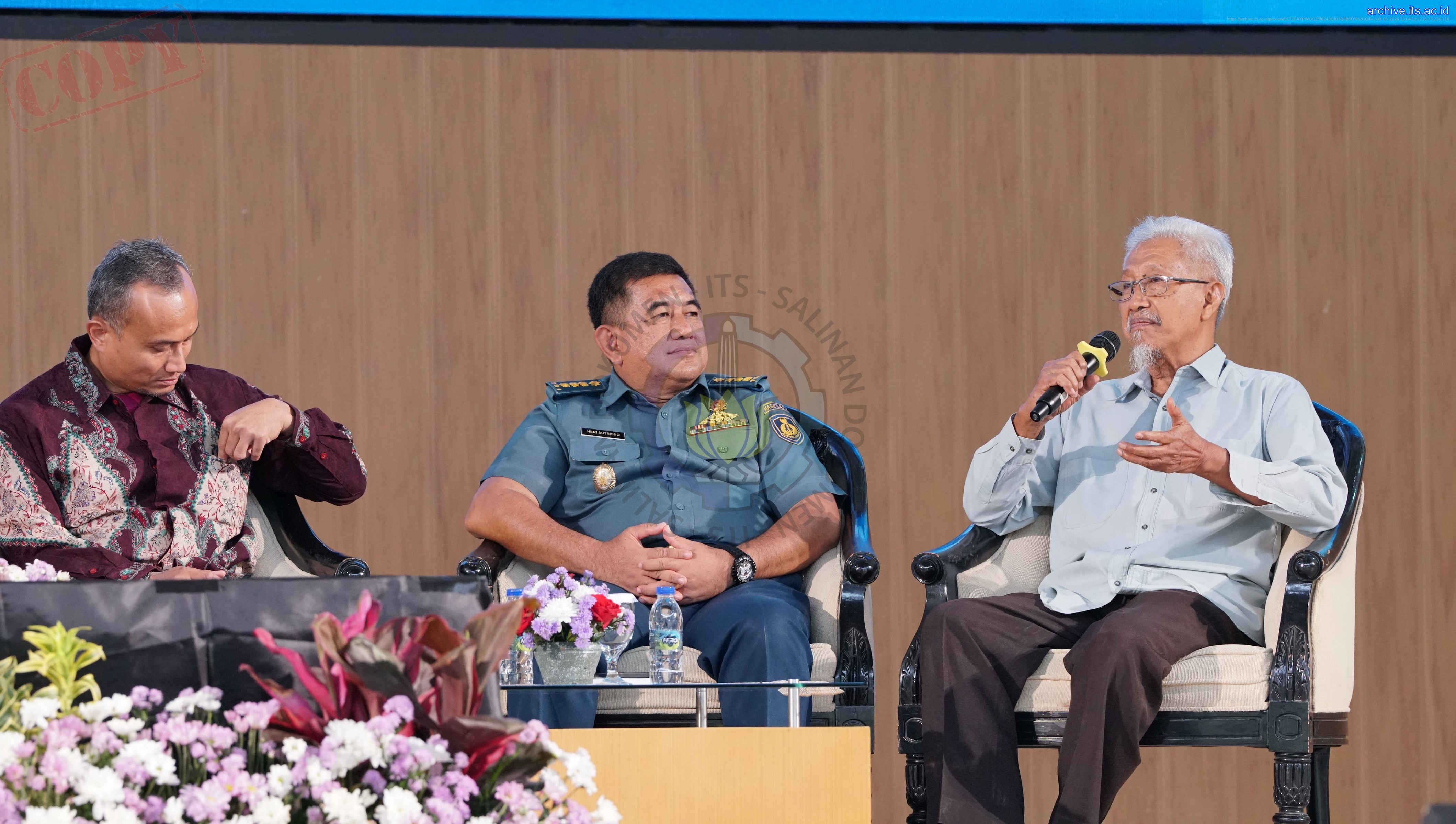Napak Tilas Rektor ke-2 ITS Kol. TNI (Purn.) Ir Marseno Wirjosapoetra, 28 Oktober 2025