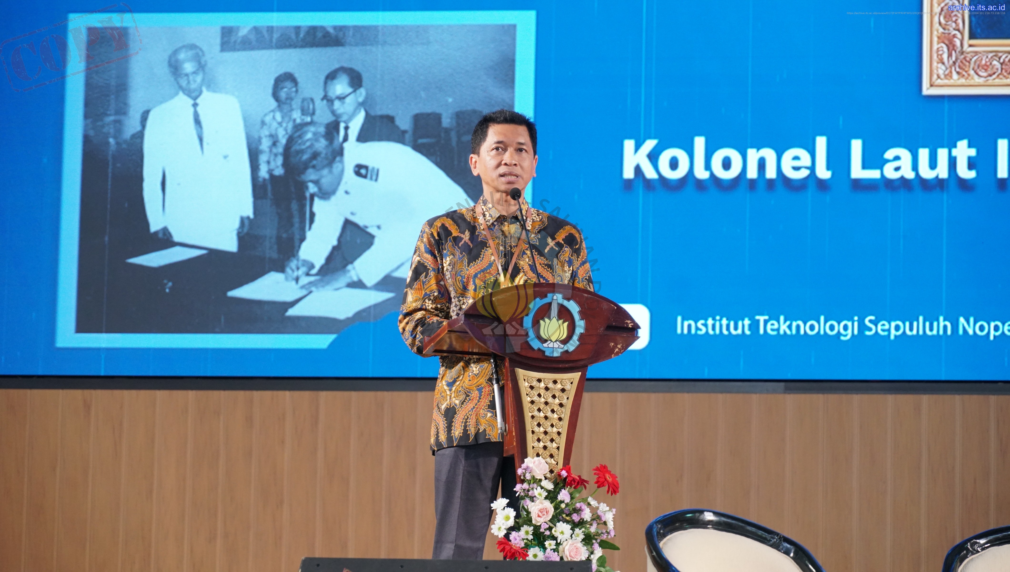 Napak Tilas Rektor ke-2 ITS Kol. TNI (Purn.) Ir Marseno Wirjosapoetra, 28 Oktober 2025